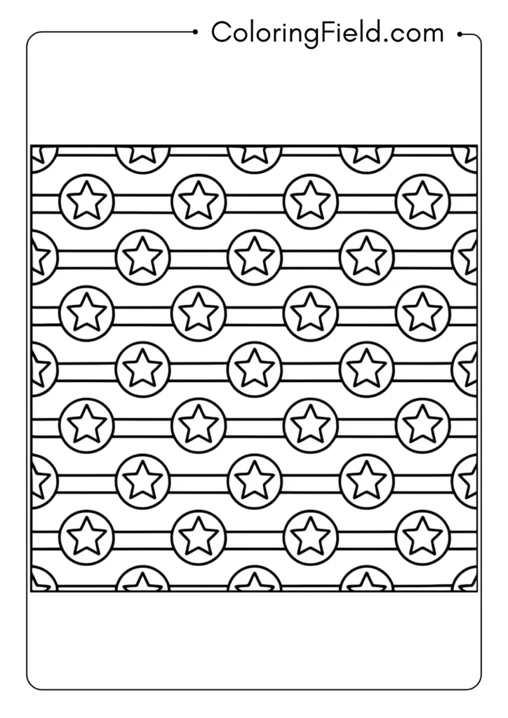 Stars and Stripes Pattern 
