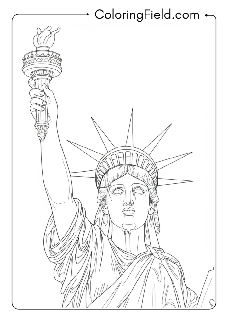 Statue of Liberty Close-up