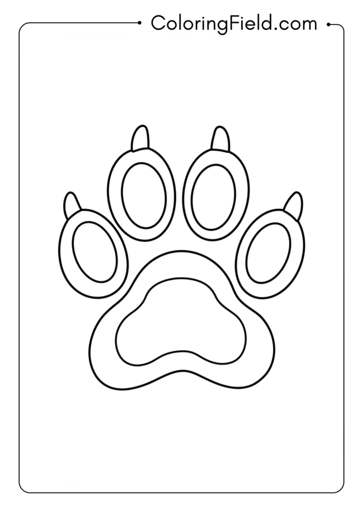 Stitch's Paw Print