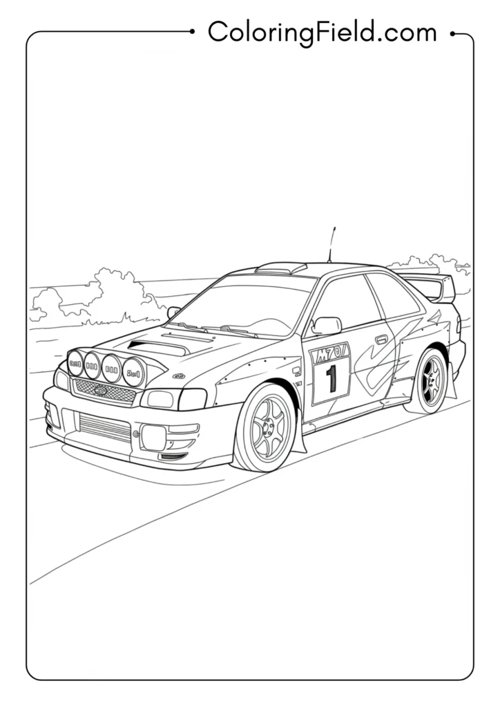 Subaru WRX Rally Style