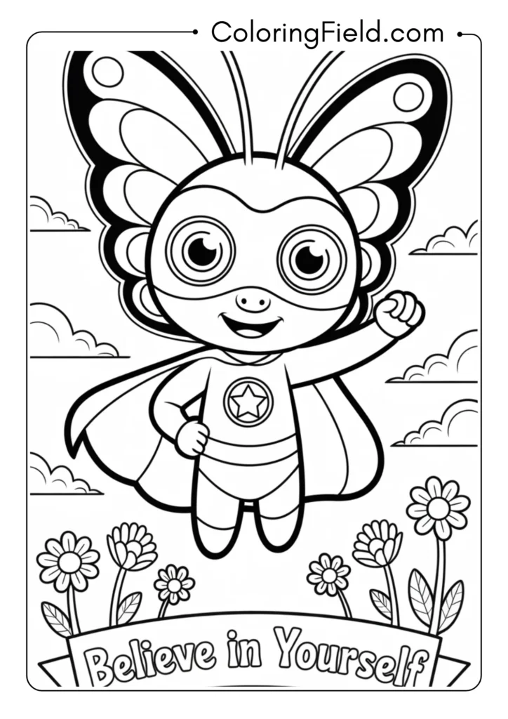 Superhero Butterfly