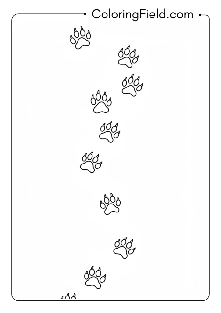 Tiny Stitch Footprints