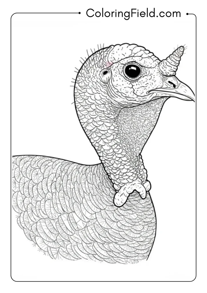 Turkey Head Profile