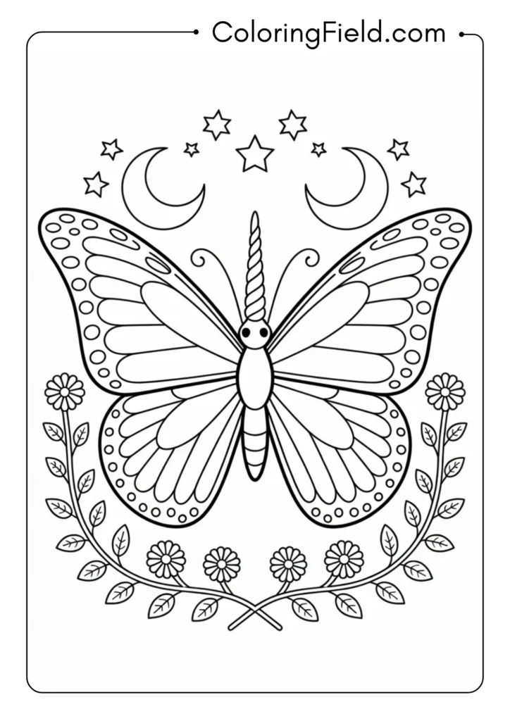 Unicorn Butterfly