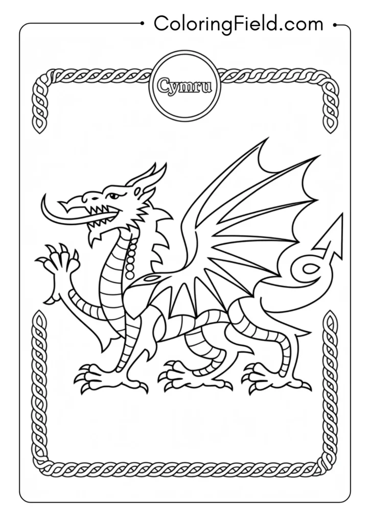 Welsh Red Dragon