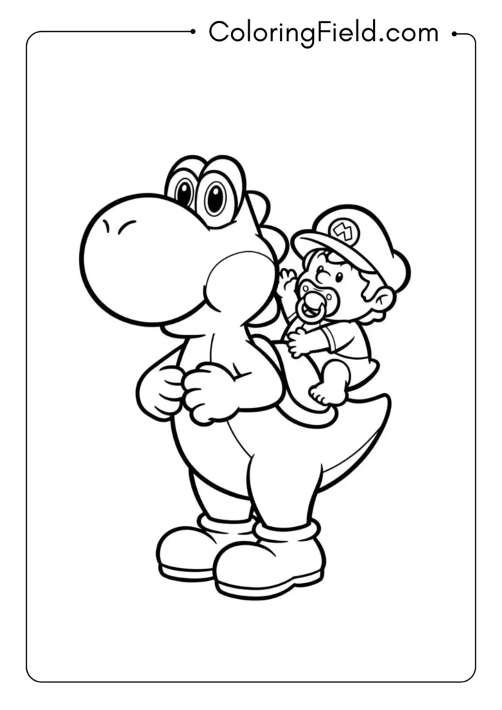 Yoshi with Baby Mario
