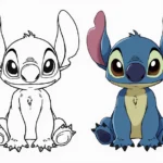 Stitch Coloring Pages