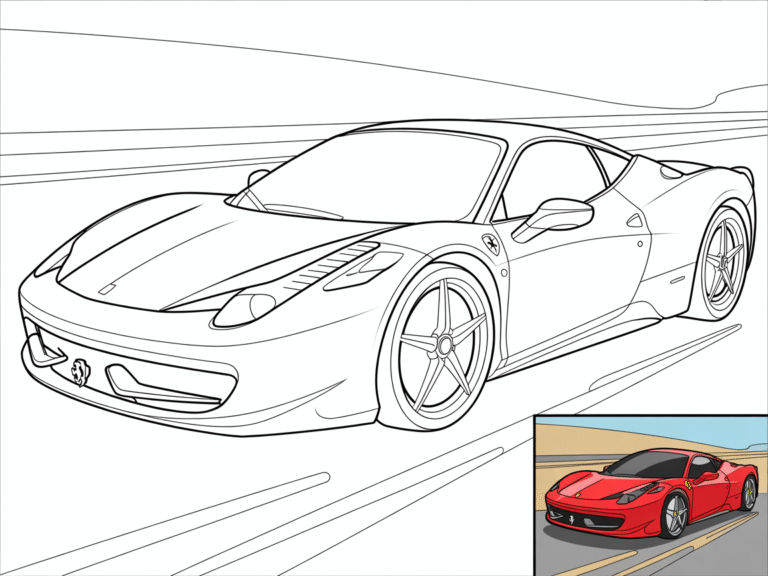 Car Coloring Pages
