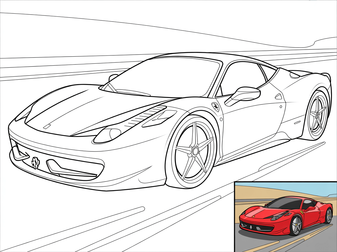 Car Coloring Pages