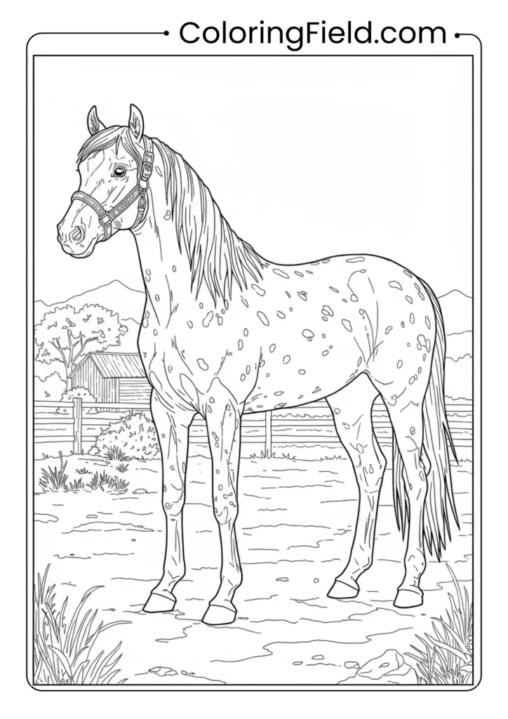 Appaloosa with Spots
