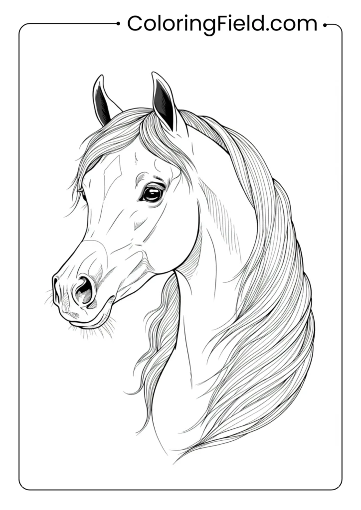 Arabian Horse Portrait