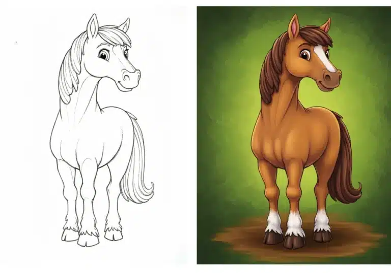 Horse Coloring Pages