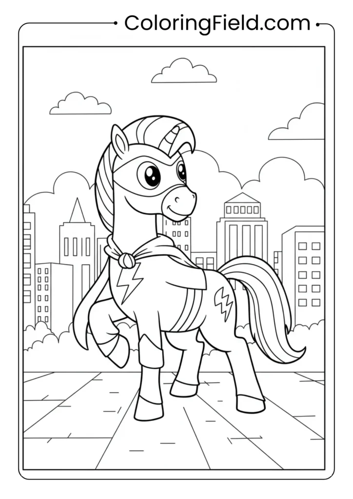 Horse Superhero