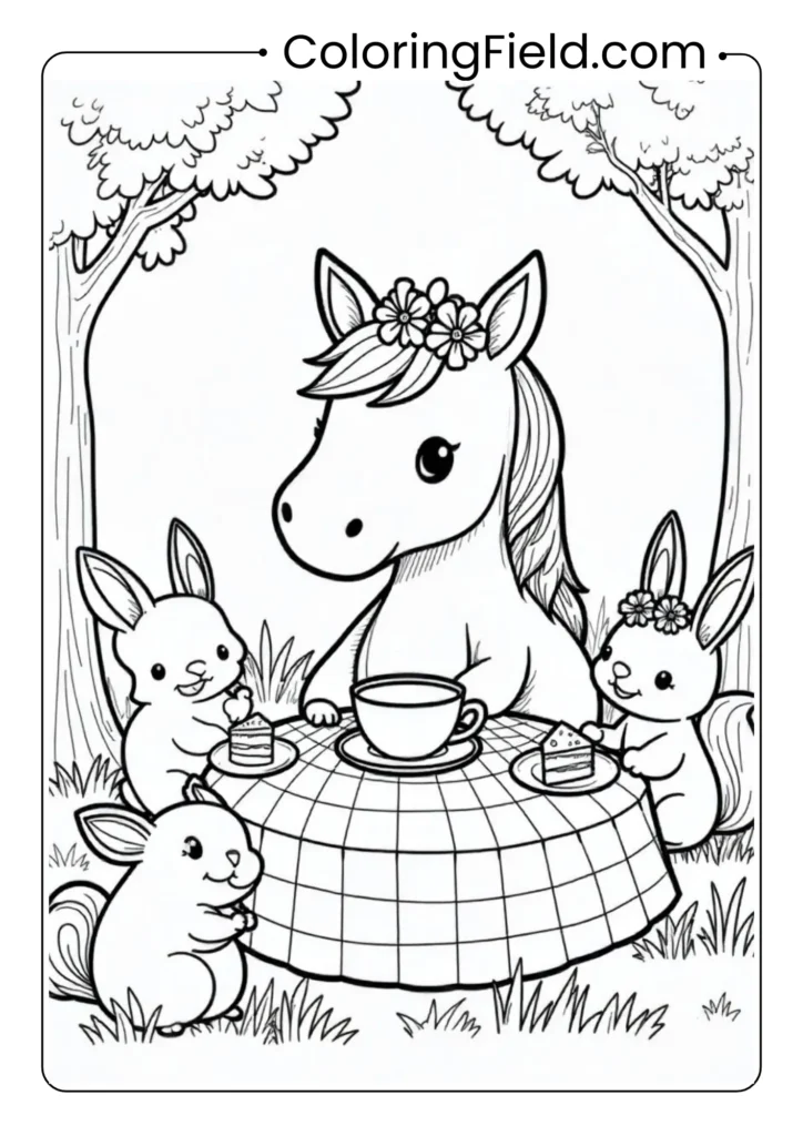 Horse Tea Party