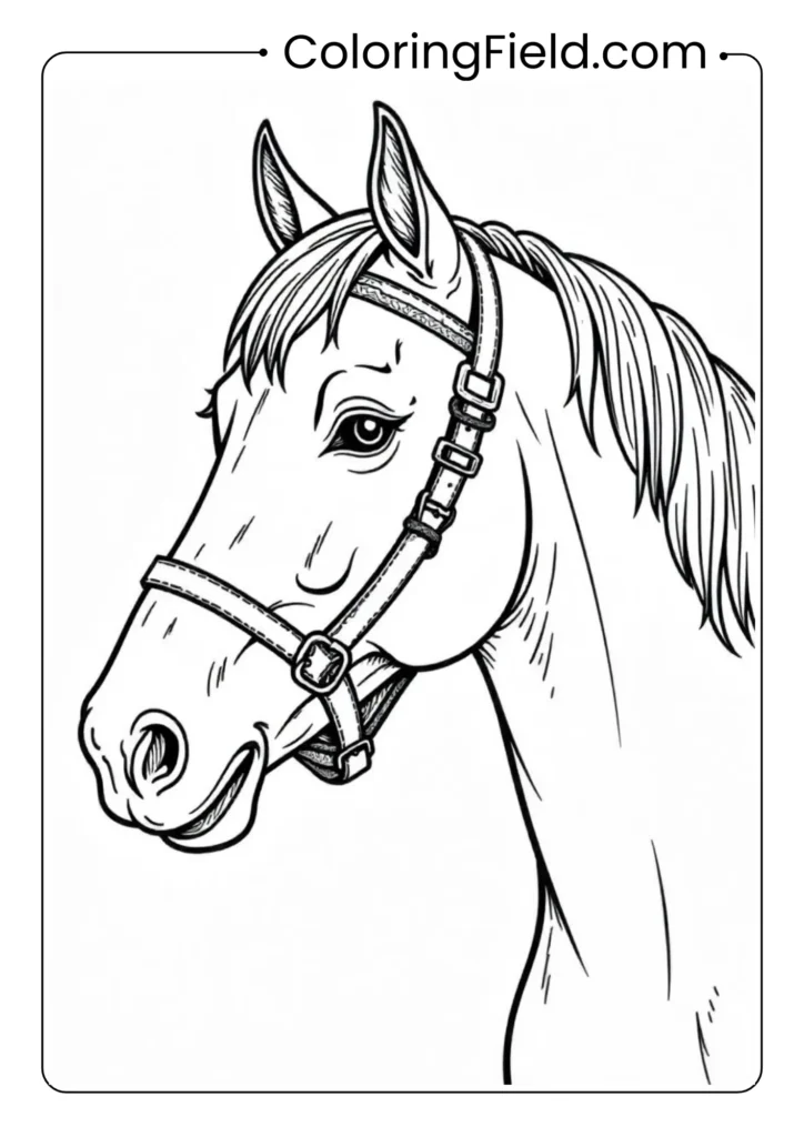 Horse with Halter