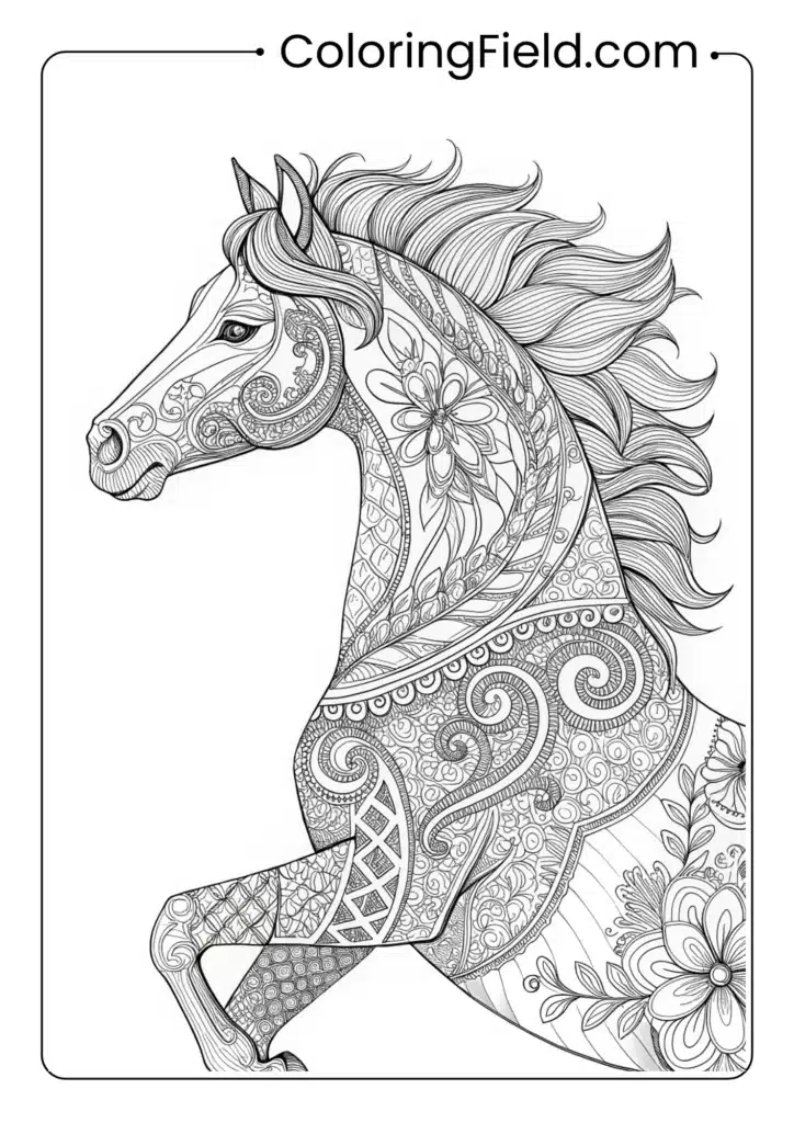 Ornate Baroque Horse
