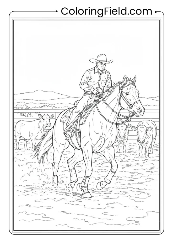 Quarter Horse Working