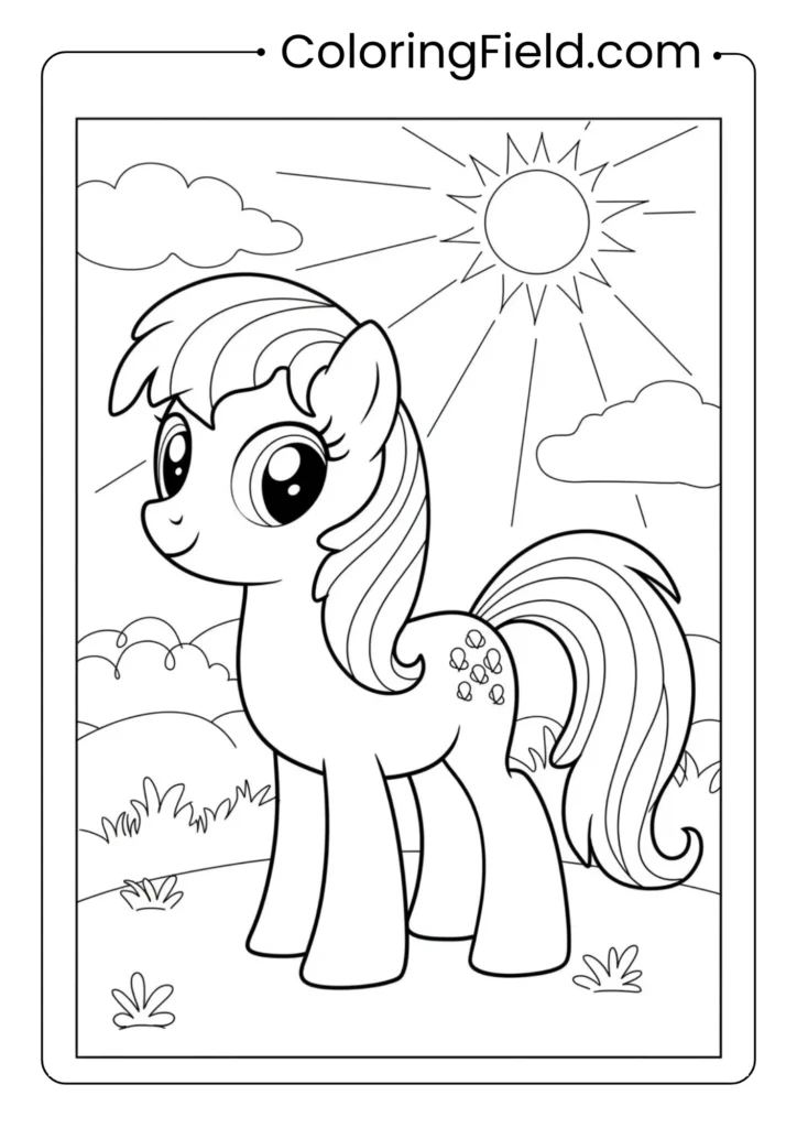 Simple Standing Pony