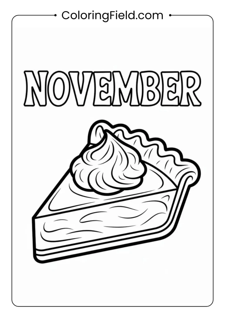 Slice of pumpkin pie on a plate with a dollop of whipped cream on top.