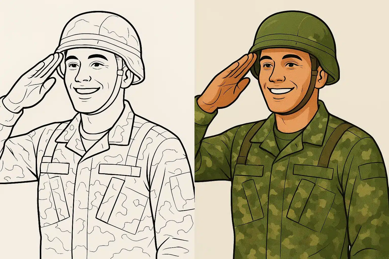 Veterans Day Coloring Pages