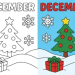 December Coloring Pages